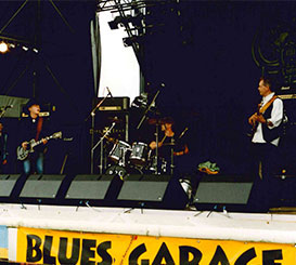 Loco Joe, Fireworks, playing, Blues, Music, Band, Berlin, Germany