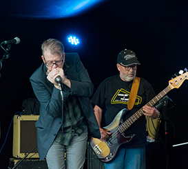 Loco Joe, Fireworks, playing, Blues, Music, Band, Berlin, Germany